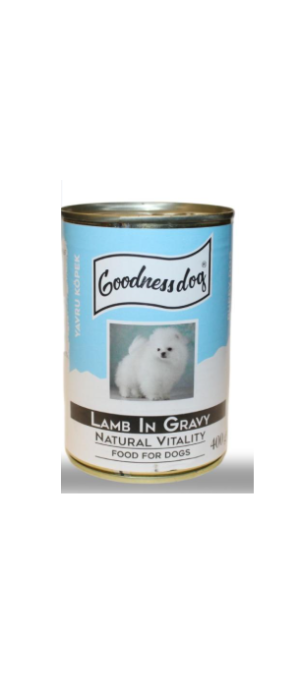 GOODNESS DOG KONSERVE YAVRU KUZU ETLİ 400 GR